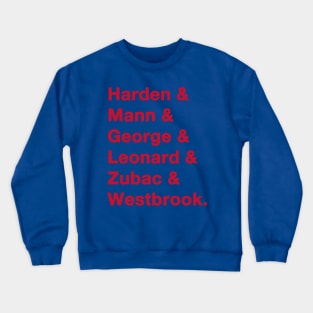 Clippers '23-'24 playoff squad Crewneck Sweatshirt